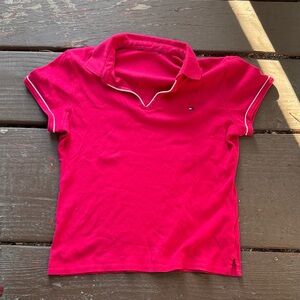 Tommy Hilfiger Men’s Bright Red Polo